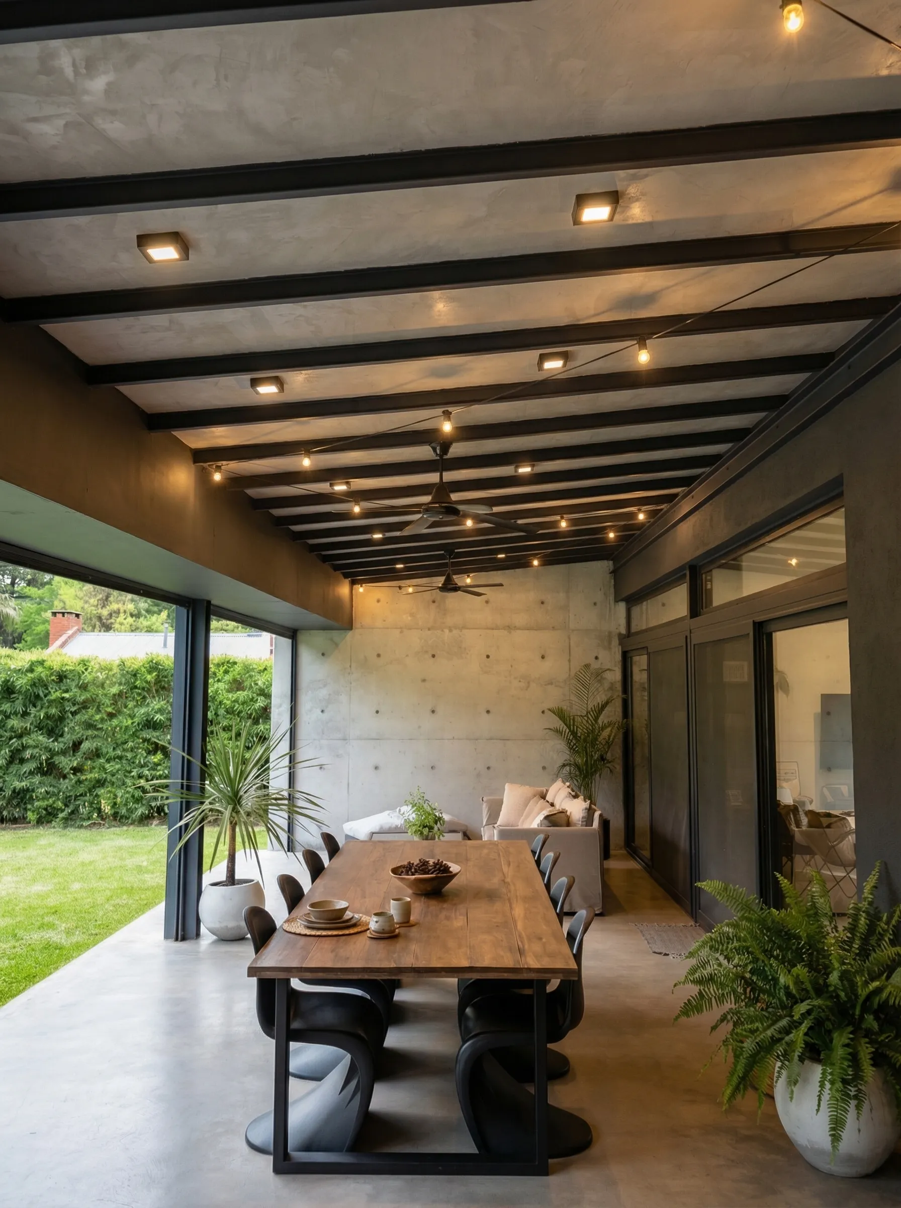 Casa LL - Vista 2 del proyecto de casa en Parque Leloir, Ituzaingó