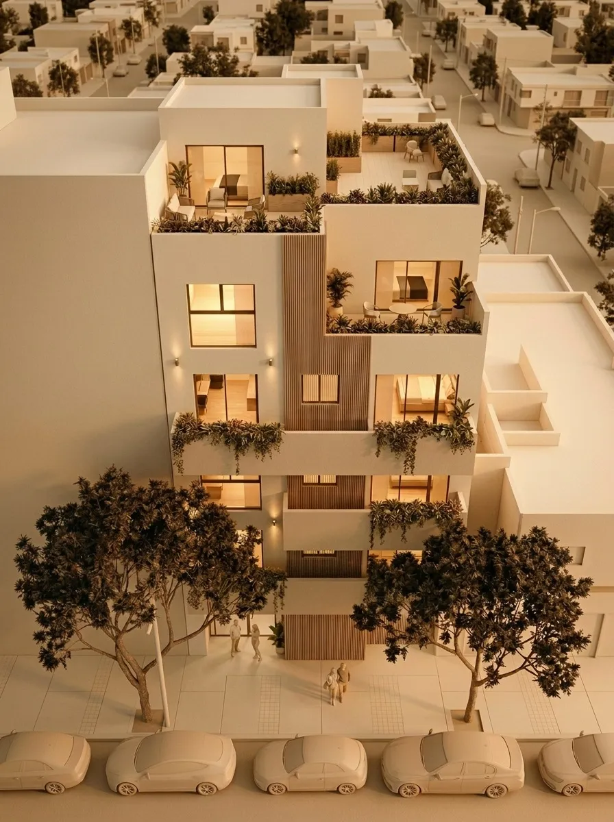 Edificio BM - Vista 8 del proyecto de edificio en Villa Devoto, CABA